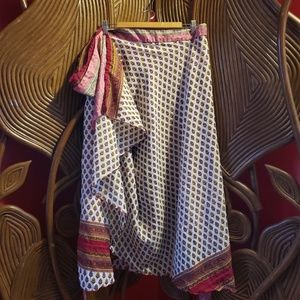 Sari magic convertible skirt or dress